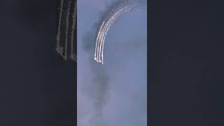 Firebirds Aerobatic Team Displaying with pyrotechnics and LEDs BournemouthAirFestival aviation [upl. by Glassman]