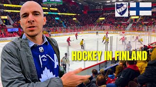 Canadian NHL Fan Reaction to Professional Finnish Hockey IFK Helsinki vs KalPa [upl. by Anoyk]