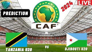 Tanzania vs Djibouti CECAFA U20 Africa Nations Cup 2025 Qualifiers Match Preview Prediction [upl. by Sinnej745]