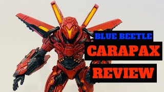 DC Multiverse Collection  Carapax Mega Figure Review Blue Beetle movie [upl. by Ulphia66]