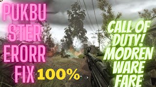 HOW TO FIX PUNKBUSTER ERROR  CALL OF DUTY 4  FIXED  100 WORK  ZAIN TECH callofduty [upl. by Yrehc]