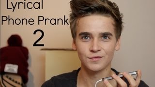 Lyrical Phone Prank 2  ThatcherJoe [upl. by Ring504]