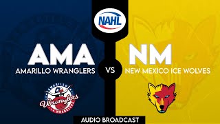 Amarillo Wranglers  New Mexico Ice Wolves 111123  AUDIO BROADCAST [upl. by Inoj]