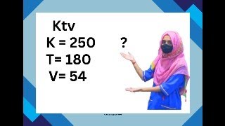 how to set ktv What is adequacy of dialysis ktv dialysislife dialysisktv adequacyofdialysis [upl. by Laerol]