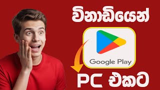 How To Download Google Play Store For PC  Sinhala  විනාඩියෙන් Google Play Store PC එකට දාගමු [upl. by Natanoy]