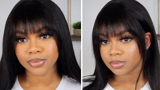 How to FRINGE BANGS   BEGINNER FRIENDLY ft  Lumiere Hair [upl. by Suired]