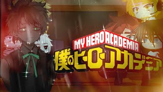 Pro Heroes react to Villain DekuIzuku Midoriya [upl. by Brandes]