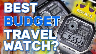 Casio World Time AE1200 Review  Casio Royale  Best Budget Travel Watch [upl. by Binette]