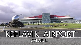 KEFLAVIK AIRPORT  ICELAND 4K [upl. by Eimarej]