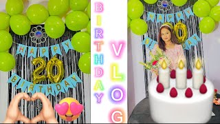 Happy birthday to me 🎂  BIRTDHAY VLOG🫶🏻 [upl. by Rafaelle]