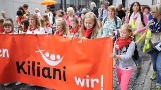 Eindrücke vom KilianiGottesdienst für Kommunionkinder [upl. by Aihsemak]