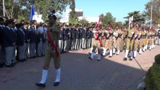 Republic Day Parade 2015 by NCC Cadets OIST Bhopal [upl. by Leribag]