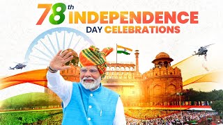 78th Independence Day Live  PM Modi Live from the Red Fort  15 August 2024 Live [upl. by Pepi]