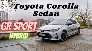 Toyota Corolla Sedan 18 Hybrid 122hp GR Sport  POV Drive amp Walkaround  Cars by Vik [upl. by Eastman]