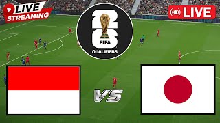 EFOOTBALL INDONESIA VS JEPANG  KUALIFIKASI PIALA DUNIA 2026 [upl. by Robinett]