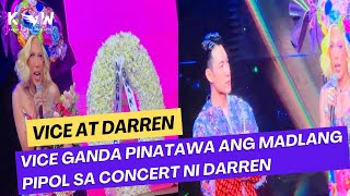 Vice Ganda pinasaya ang Madlang Pipol sa sold out concert ni Darren Espanto [upl. by Sihonn]