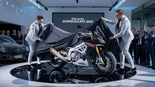 quot2025 Aprilia Dorsoduro 900  HighPerformance Supermoto Thrillsquot [upl. by Ynohtnacram]