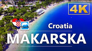 Makarska  Dalmatia Croatia ► Travel Video 4K ► Travel in Croatia TouchCroatia [upl. by Odracer]