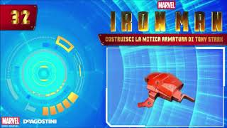 Costruisci il tuo Iron Man De Agostini  tutorial 32Â° uscita [upl. by Kragh925]