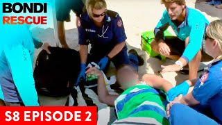 Deaf Woman Suffers Severe Seizure  Bondi Rescue  Season 8 Episode 2 OFFICIAL UPLOAD [upl. by Nesiaj]