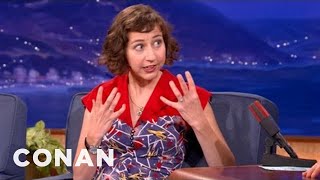 Kristen Schaal Has Very Intense Crushes  CONAN on TBS [upl. by Broddy]