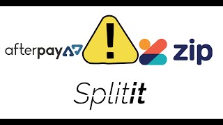 3 PROBLEMS with buy now pay later Afterpay Zip Pay Splitit etc [upl. by Queridas]