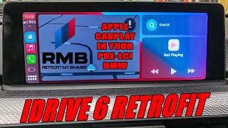 OEM IDRIVE 6 RETROFIT BMW F30  APPLE CARPLAY  REVIEW amp INSTALL  NBT EVO  PRELCI [upl. by Tnattirb]