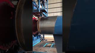 Precast PCCP RCCP JCCP Microtunnel Jacking Concrete Pressure Pipe Steel Cylinder Welding Machine [upl. by Eireva498]