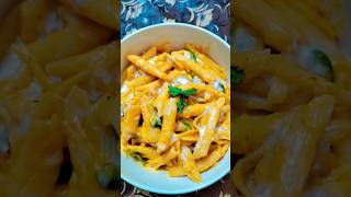 Makhani Sauce Pasta Recipe  Indian Makhani Sauce Pasta  food shortsfeed fizahiddenrecipes [upl. by Leeland930]