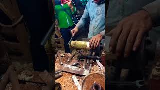 creative wood bottle wood woodturning woodturner diy [upl. by Anyar]