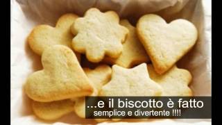 ricetta biscotti fatti in casa semplice e veloce frollini [upl. by Heger]