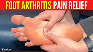 How to INSTANTLY Relieve Foot Arthritis Pain [upl. by Ainattirb448]