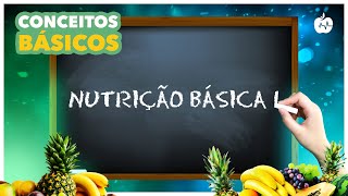 Curso de Nutrição Básica I  Conceitos Iniciais [upl. by Eyahc]