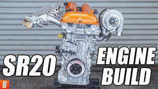 700HP SR20DET Engine Build  Full Start to Finish 4K [upl. by Halehs353]