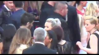 Zerrie Kiss  Zayn and Trisha Malik holding hands  This Is Us Premiere [upl. by Caves]