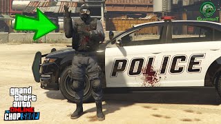 GTA Online  How To Save PoliceNoose Outfit  Gang banger Robery [upl. by Ocirderf]