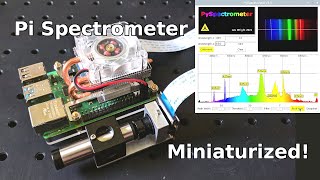 How to build a MINIATURE Spectrometer for the Raspberry Pi [upl. by Ardath]