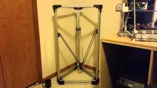 New Delta 3D Printer Design [upl. by Tdnaltroc]