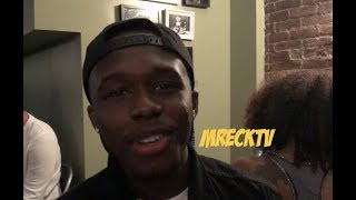 50 Cent Son Marquise Jackson Chilling With MReck amp Salutes MRECKTV [upl. by Leaper]