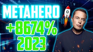 METAHERO A 8674 IS COMING  METAHERO PRICE PREDICTION 2023 amp ANALYSES [upl. by Hilary]