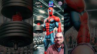 Gym Lift 💪II Who is best Caption America 🆚Venom 🆚Spiderman marvel dc brawlstars shorts [upl. by Noramac166]