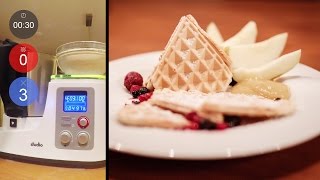 Vegane Waffeln  Neues Rezept  Aldi Süd  studio Mixer [upl. by Iharas155]