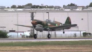 P40 Warhawks Flying at AVG Flying Tigers Reunion Cavanaugh 2014 [upl. by Peacock]