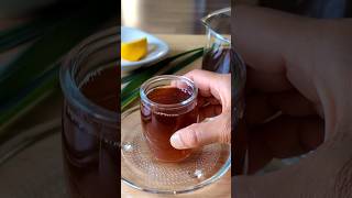 Black Tea with Lemon grass Lemon grass tea blacktea shorts youtubeshorts [upl. by Ettenay]