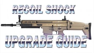 Tokyo Marui Recoil Shock SCAR Complete Upgrade Guide 400FPS [upl. by Newnorb]