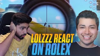 LoLzZzGaming React on Rollexxx 😍 [upl. by Sudnac809]