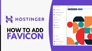 How to Add Favicon in Hostinger Website Builder 2024 [upl. by Milan888]