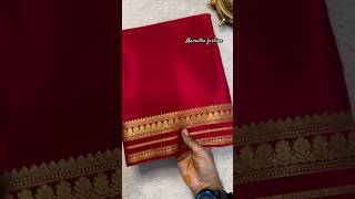 Pure Mysore silk sareesSilk Mark certifiedPrice9800120gsm thicknessOrder no 9000949464 [upl. by Mervin183]