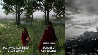 Forspoken DEMO Loading Time Test┃DirectStorage on Windows 10 [upl. by Lleksah778]