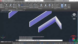 Autodesk AutoCAD How to use Polysolid Command in Autodesk AutoCAD [upl. by Wettam]